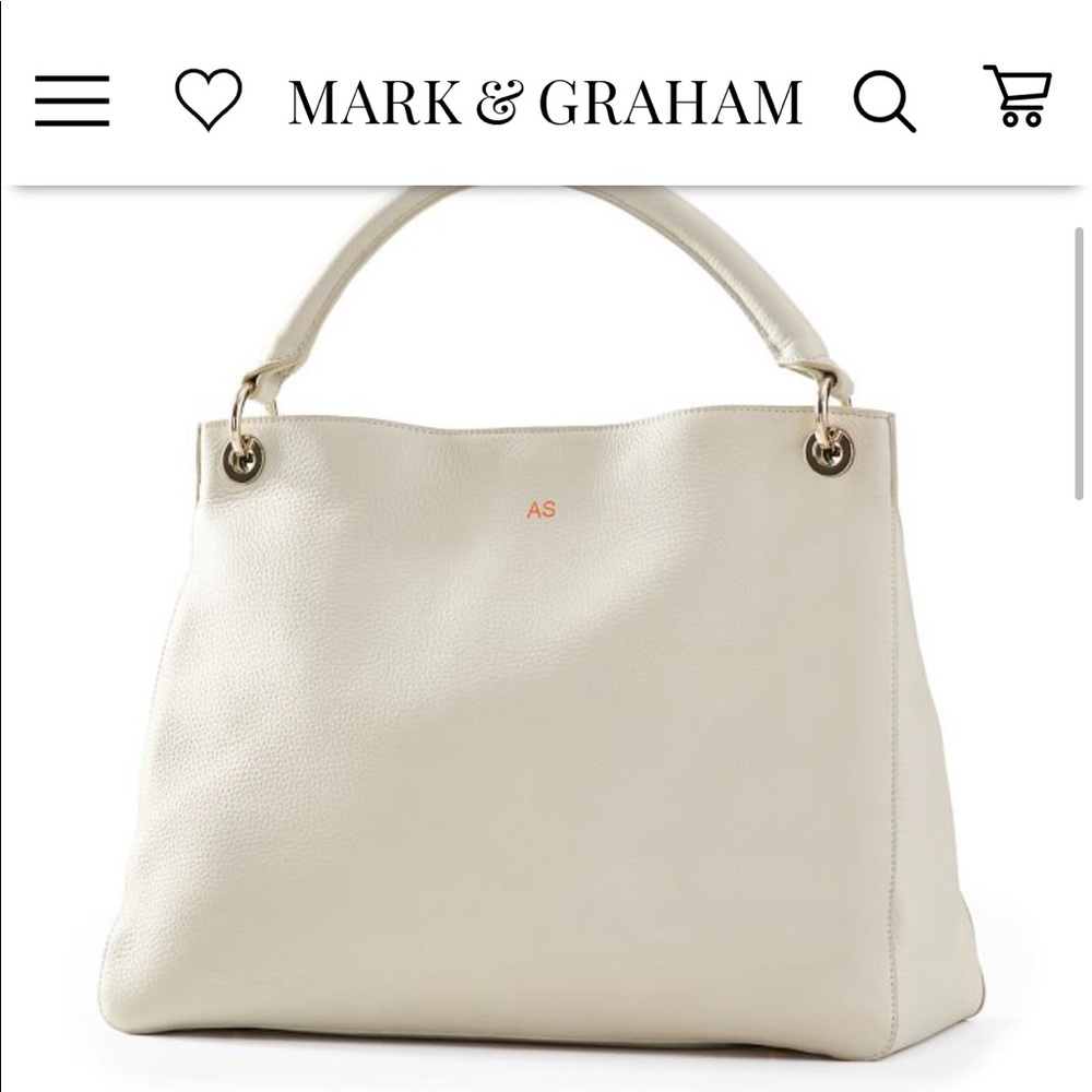 Mark & Graham hobo leather bag